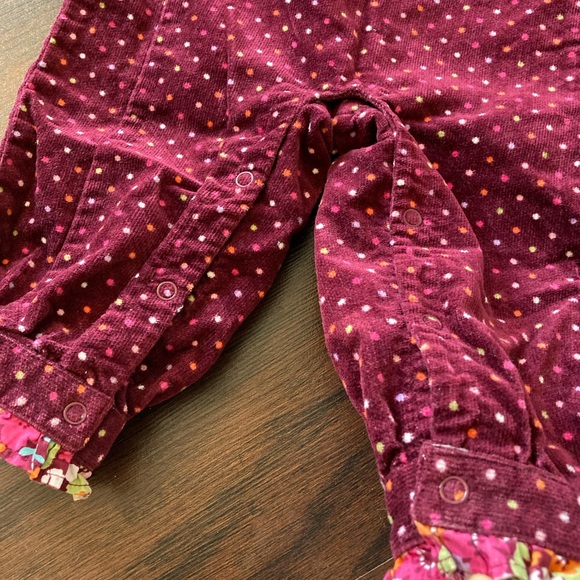 Vintage Multipattern Gymboree Corduroy Toddler Jumpsuit 12-18Mo - Picture 5 of 7